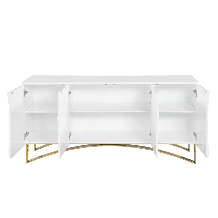 Bianca White Console Table by New Era Innovations at Eve Furniture