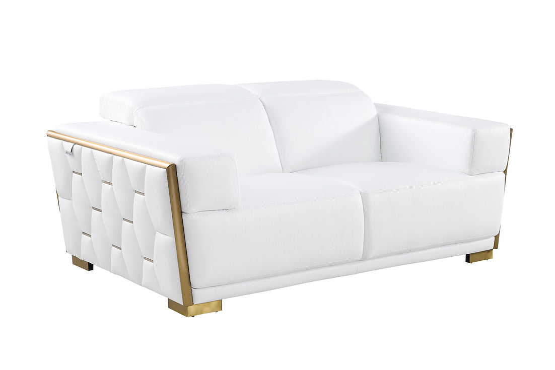 Hexor White Living Room Set by New Era Innovations at Eve Furniture