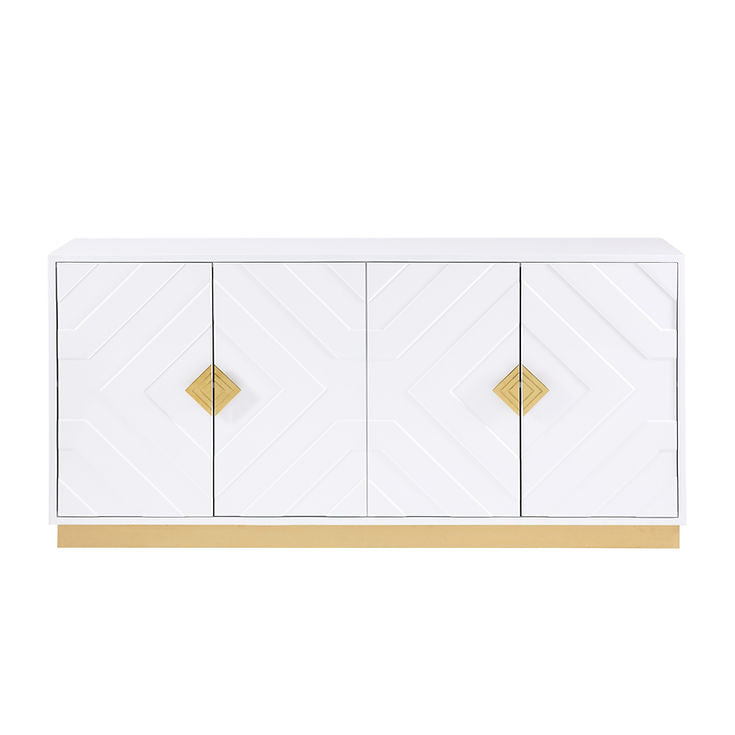 Paros White Console Table by New Era Innovations at Eve Furniture