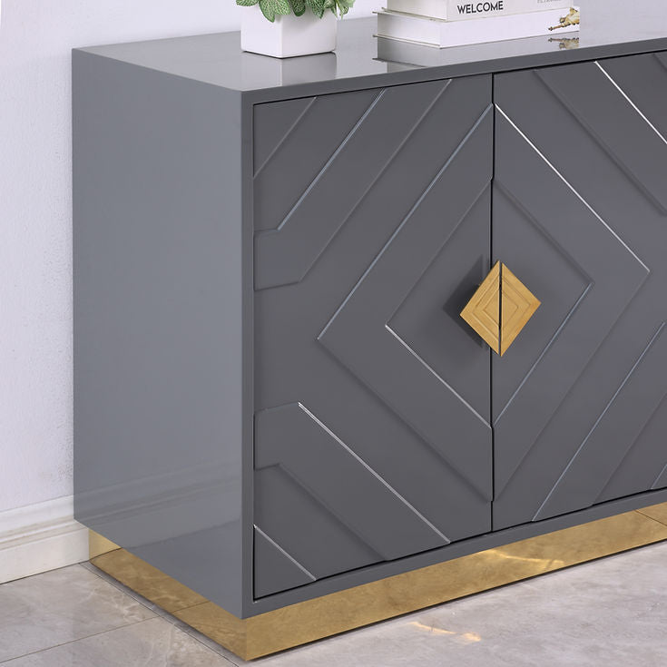 Paros Grey Console Table by New Era Innovations at Eve Furniture