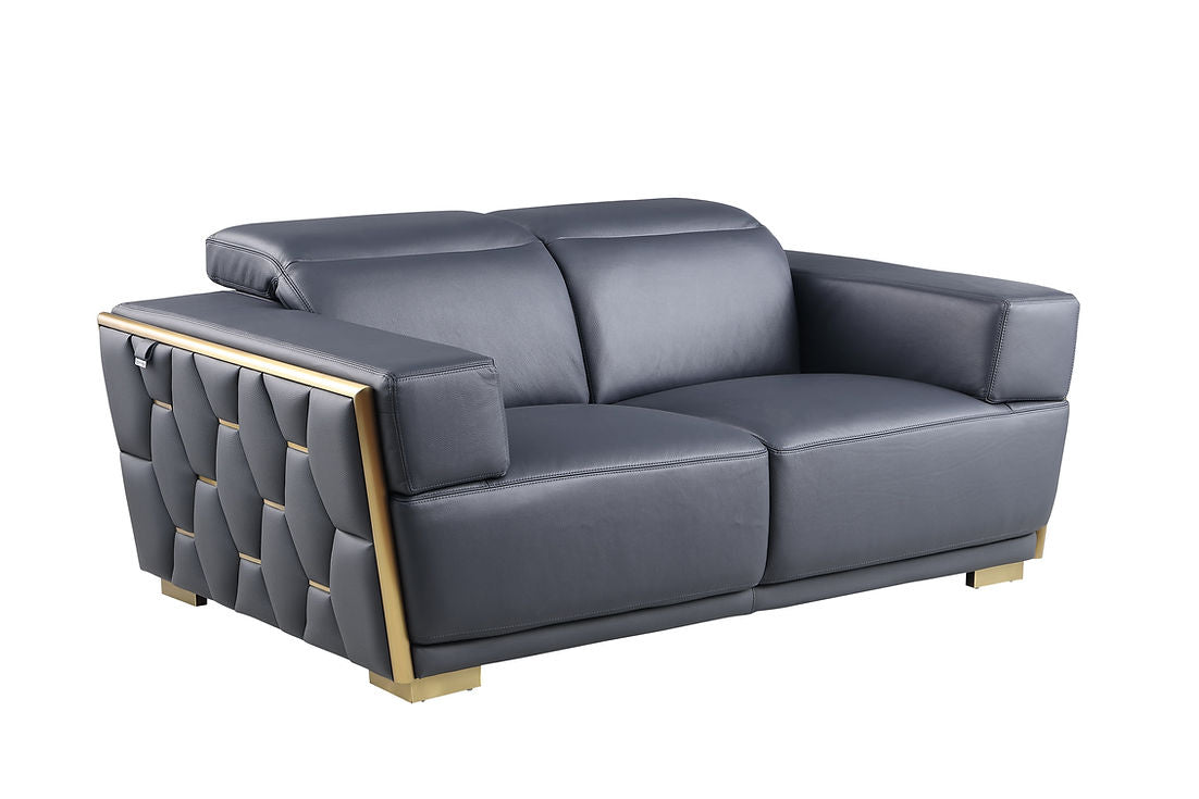 Hexor Navy Living Room Set by New Era Innovations at Eve Furniture