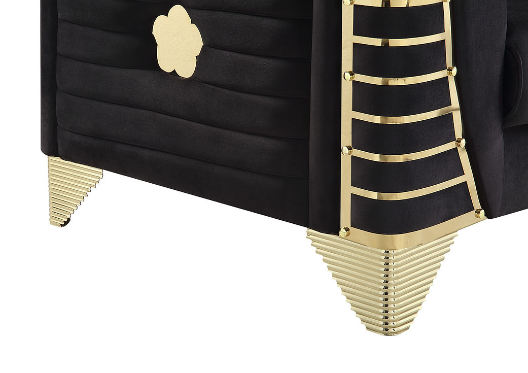 Donovan Black Living Room Set by New Era Innovations at Eve Furniture