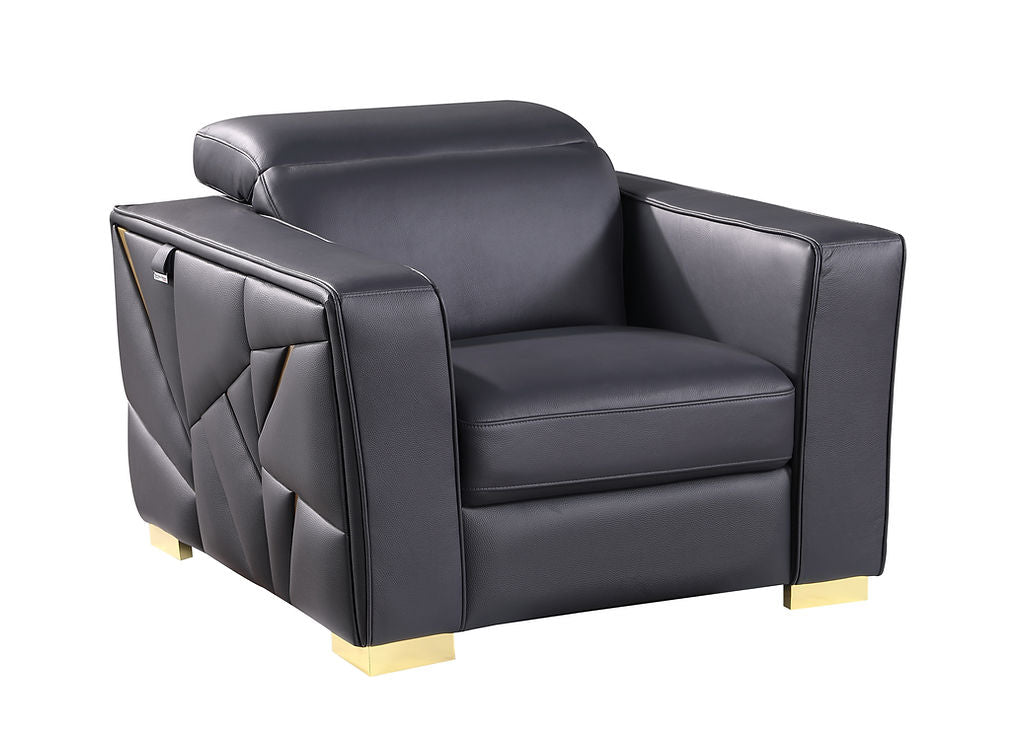 Astra Dark Navy Living Room Set by New Era Innovations at Eve Furniture