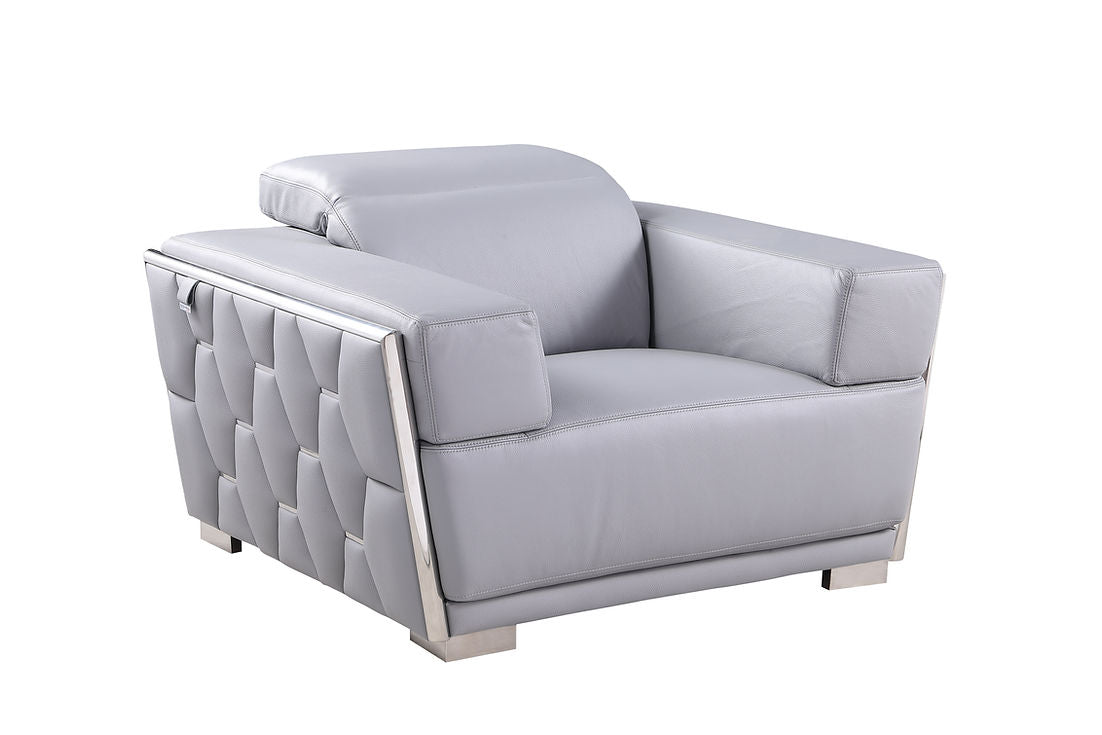 Hexor Light Blue Living Room Set by New Era Innovations at Eve Furniture
