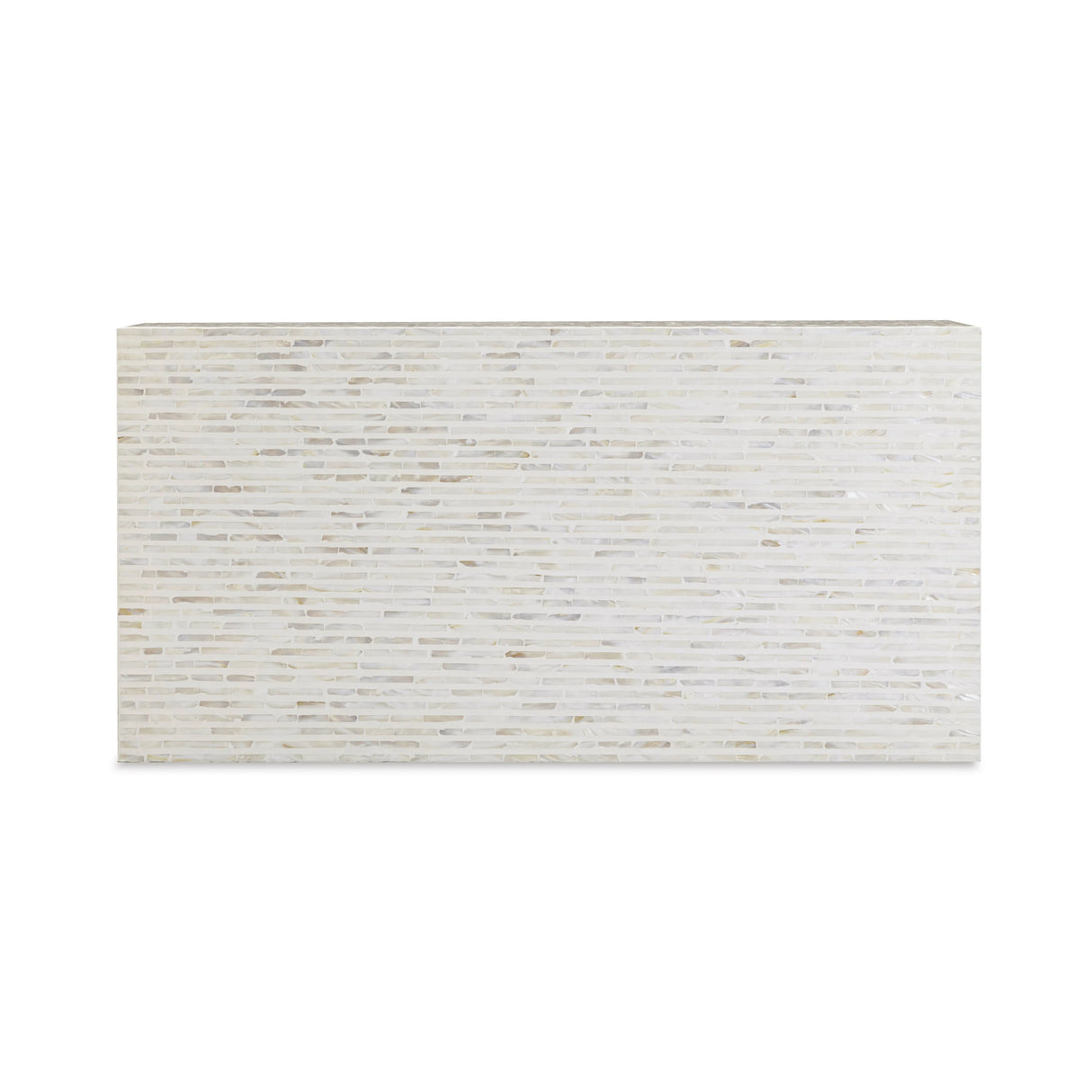 Earl 48" Shell Rectangular Coffee Table by TOV Furniture at Eve Furniture