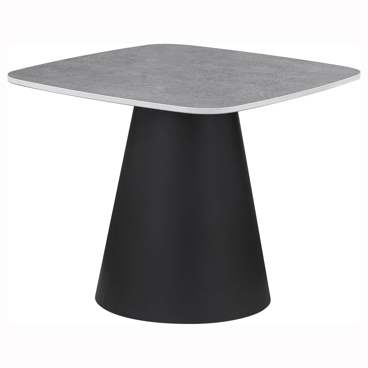 Eason Concrete and Black 2-Piece Cocktail Coffee Table Set by Coaster at Eve Furniture