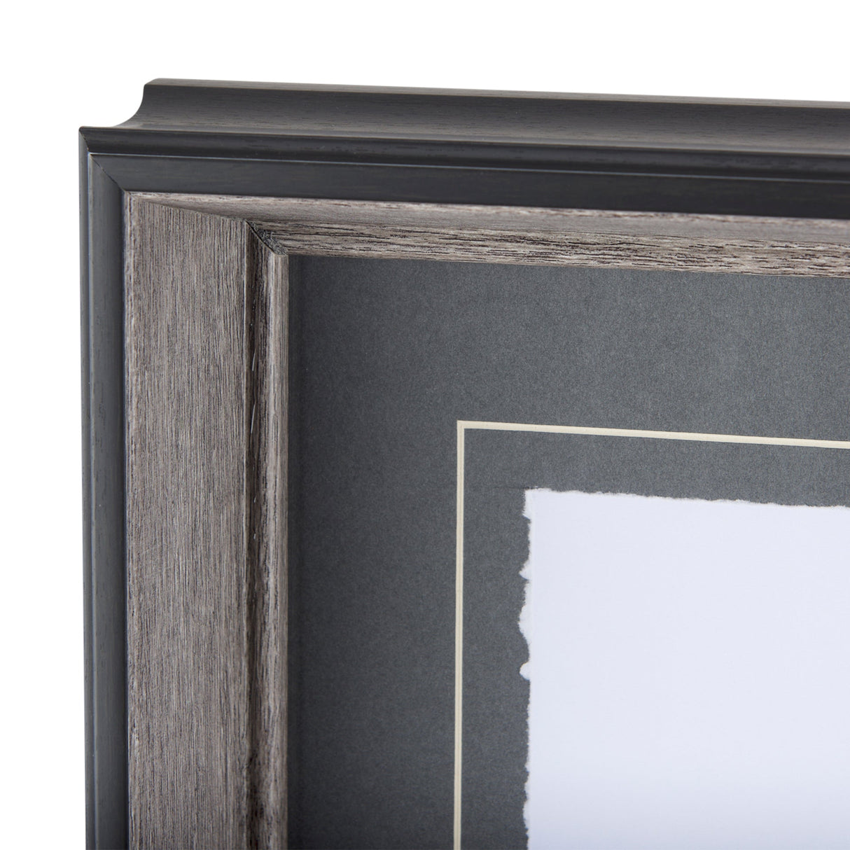 Eastern Blue BW IV by Mercana Studio a Hand Embellished Textured Framed Art Print Matted under Glass by Mercana at Eve Furniture