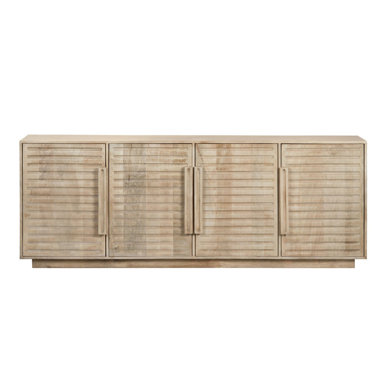 Easton Brown Four-Door Sideboard by Crestview at Eve Furniture