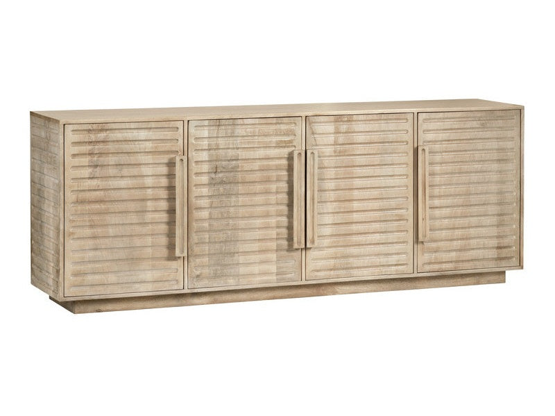 Easton Brown Four-Door Sideboard by Crestview at Eve Furniture