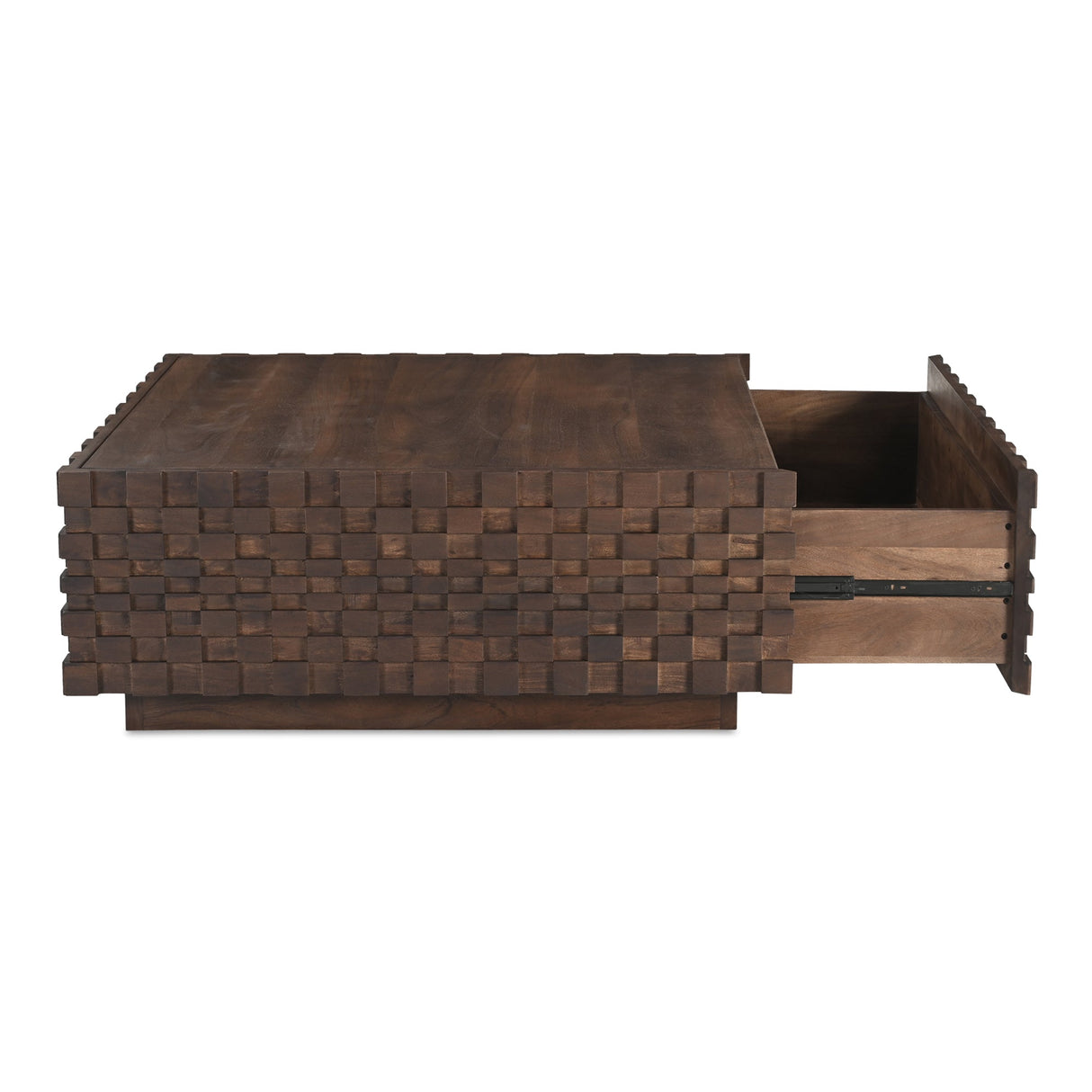 Easton Brown Storage Coffee Table by MOES at Eve Furniture