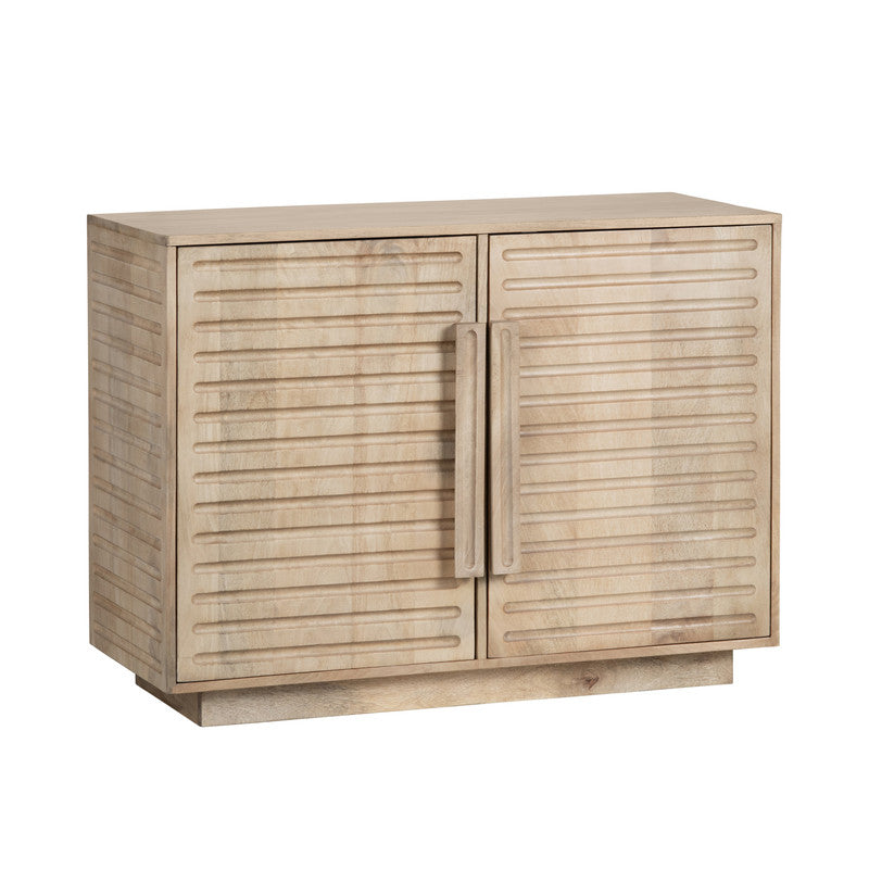 Easton Brown Two-Door Cabinet by Crestview at Eve Furniture