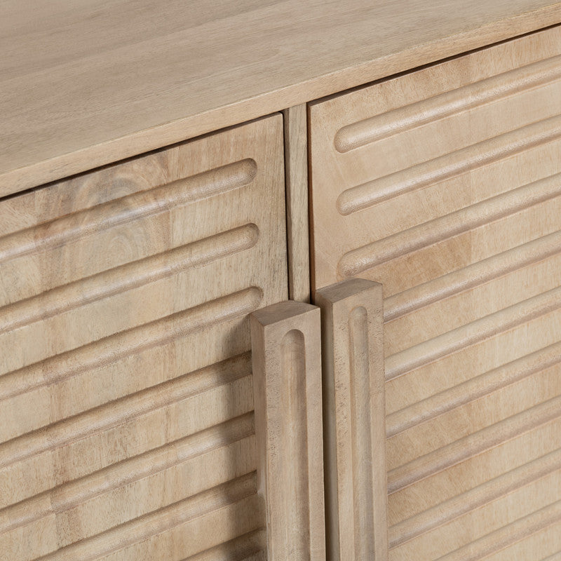 Easton Brown Two-Door Cabinet by Crestview at Eve Furniture