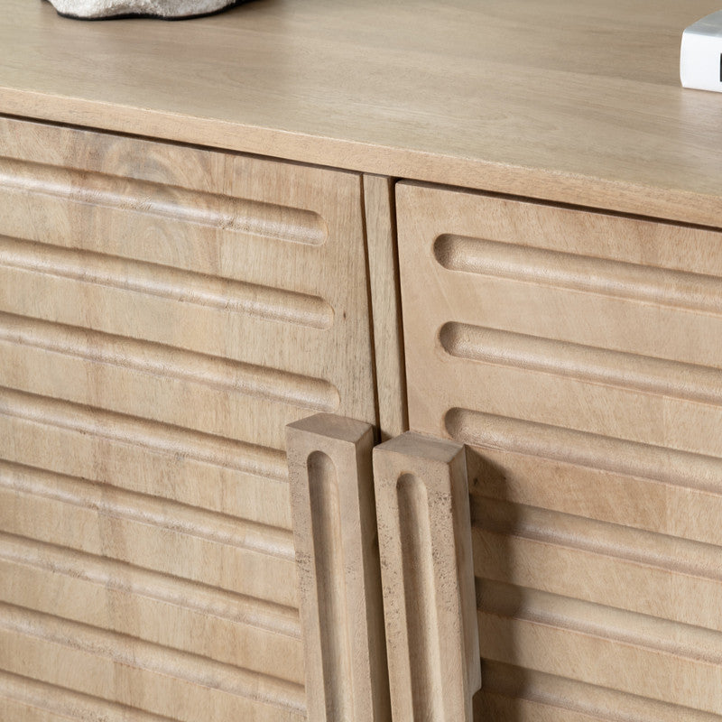 Easton Brown Two-Door Cabinet by Crestview at Eve Furniture