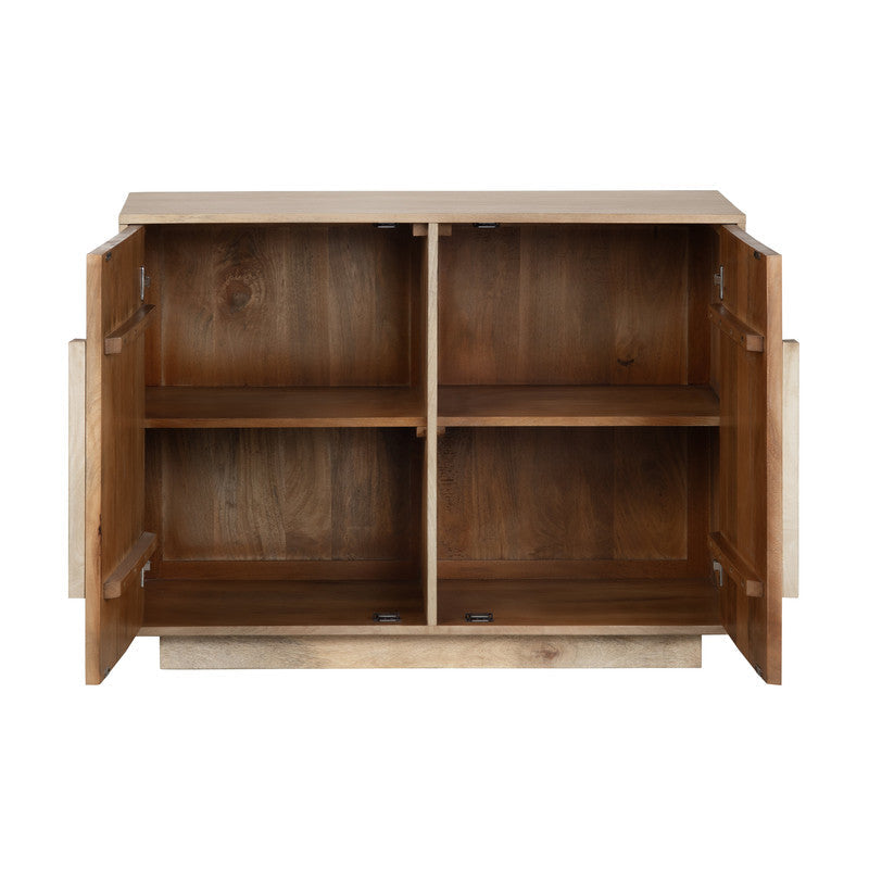 Easton Brown Two-Door Cabinet by Crestview at Eve Furniture