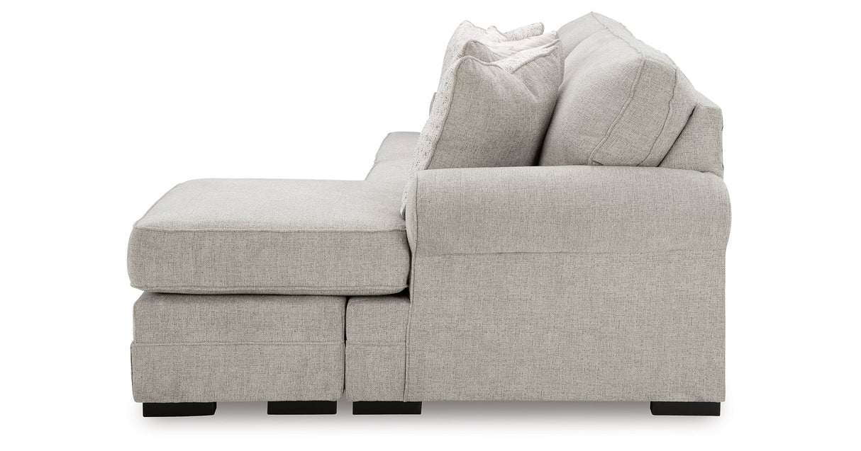 Eastonbridge Shadow Sofa Chaise by Ashley at Eve Furniture