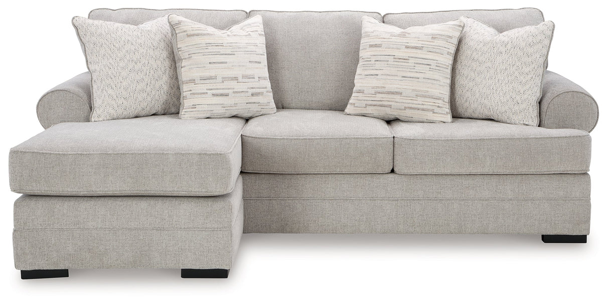 Eastonbridge Shadow Sofa Chaise by Ashley at Eve Furniture