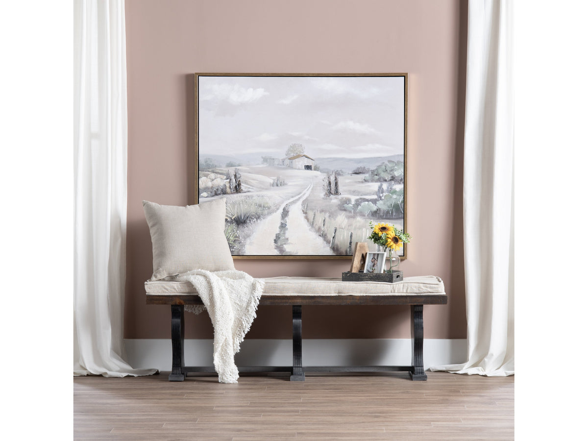 Eastridge Green/Natural Canvas by Crestview at Eve Furniture