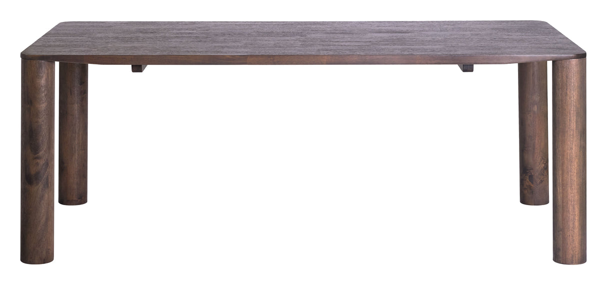 Eazy Espresso Dining Table by Zuomod at Eve Furniture