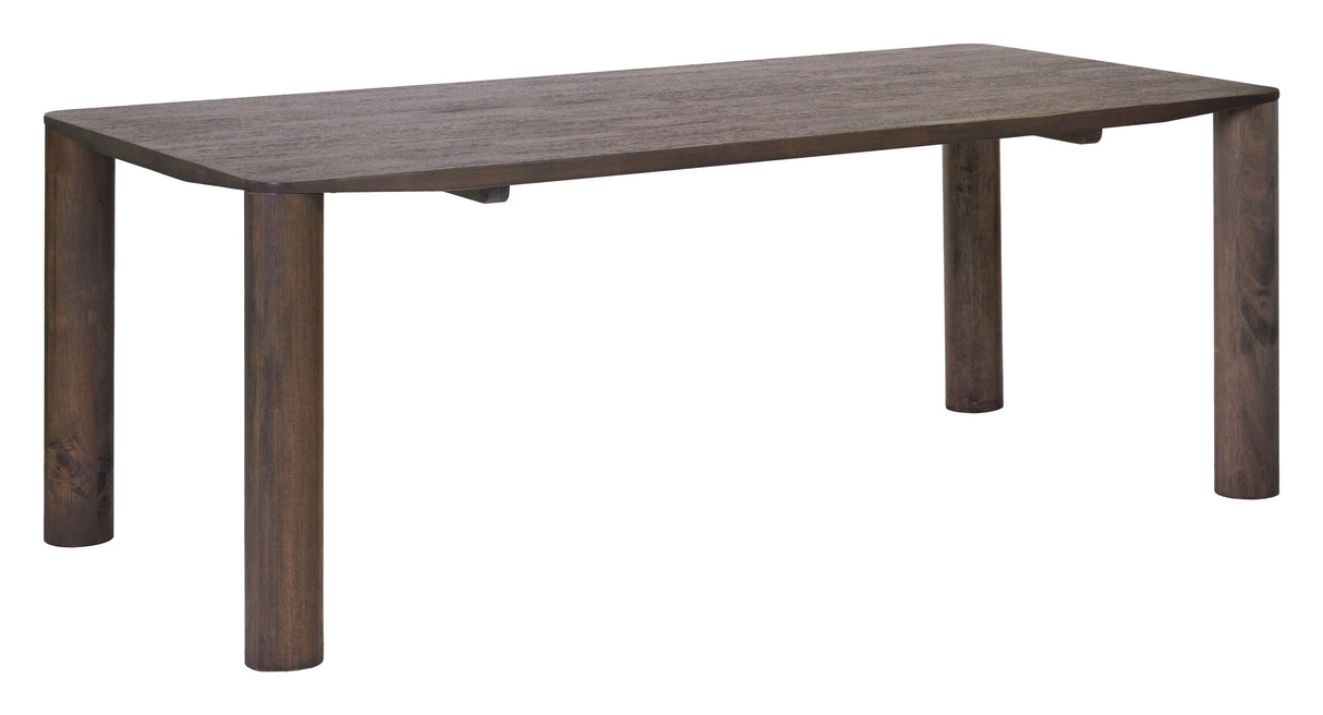 Eazy Espresso Dining Table by Zuomod at Eve Furniture