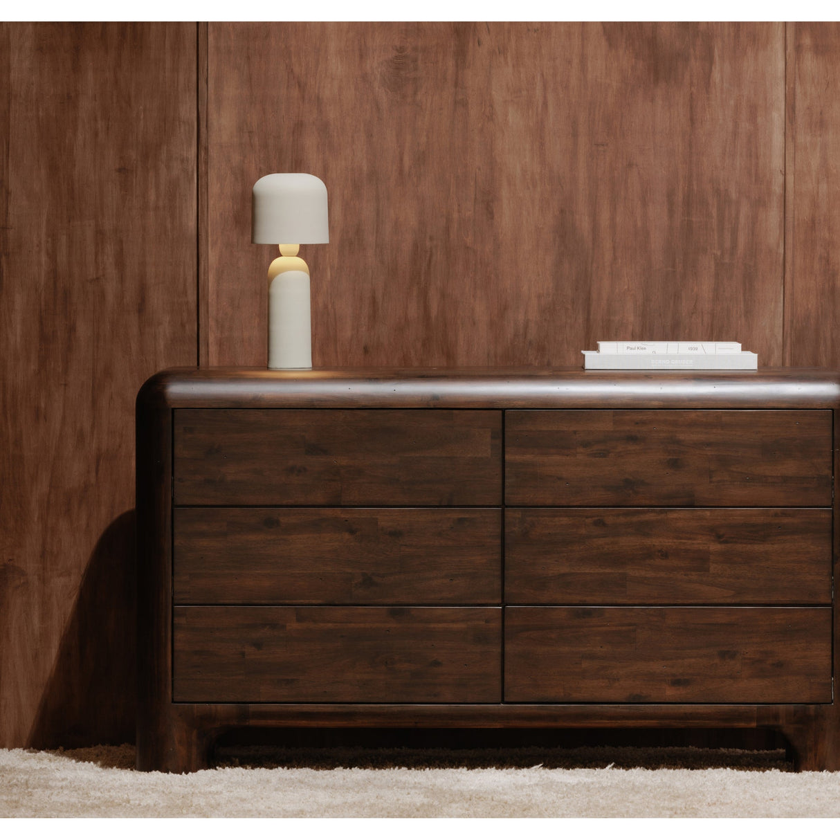 Echo Cream Lamp by Moe's Home at Eve Furniture