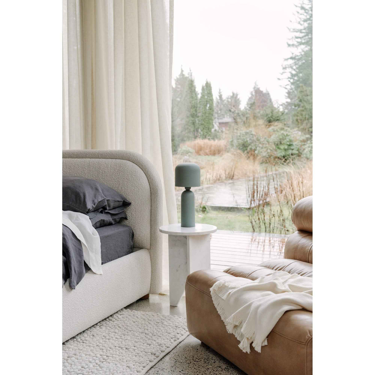 Echo Green Lamp