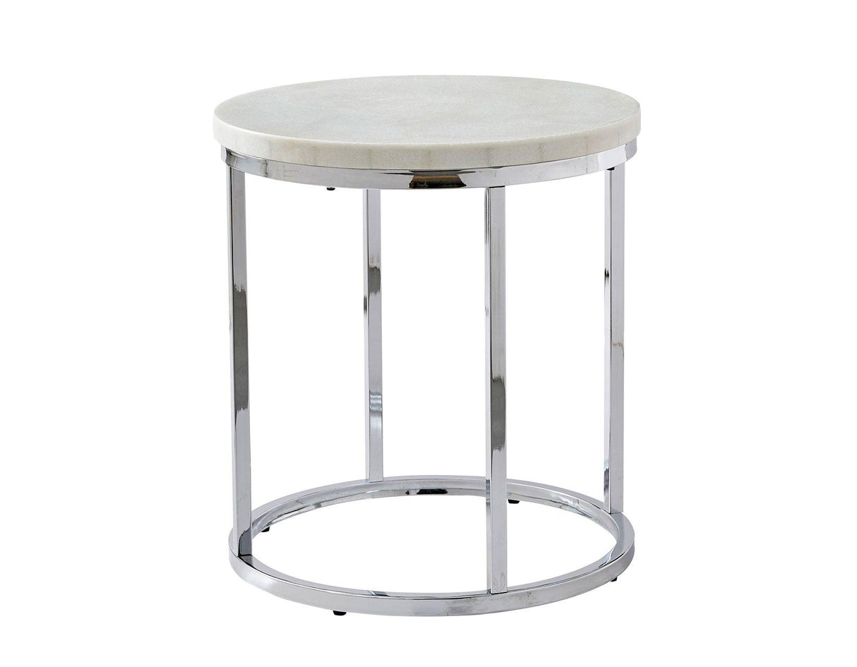 Echo 3-Piece Marble Top Set (Cocktail & 2 End Tables) by Steve Silver at Eve Furniture