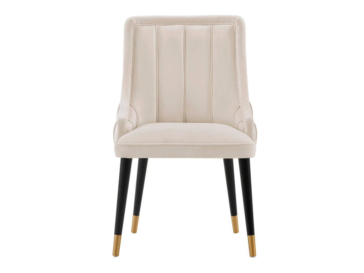 Eda Dining Chair in Cream by Manhattan Comfort at Eve Furniture