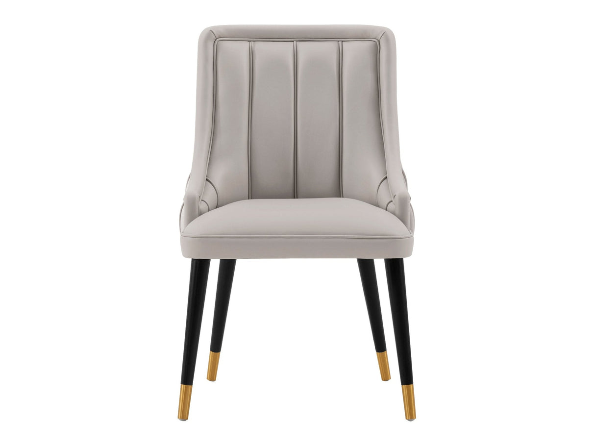 Eda Dining Chair in Grey by Manhattan Comfort at Eve Furniture
