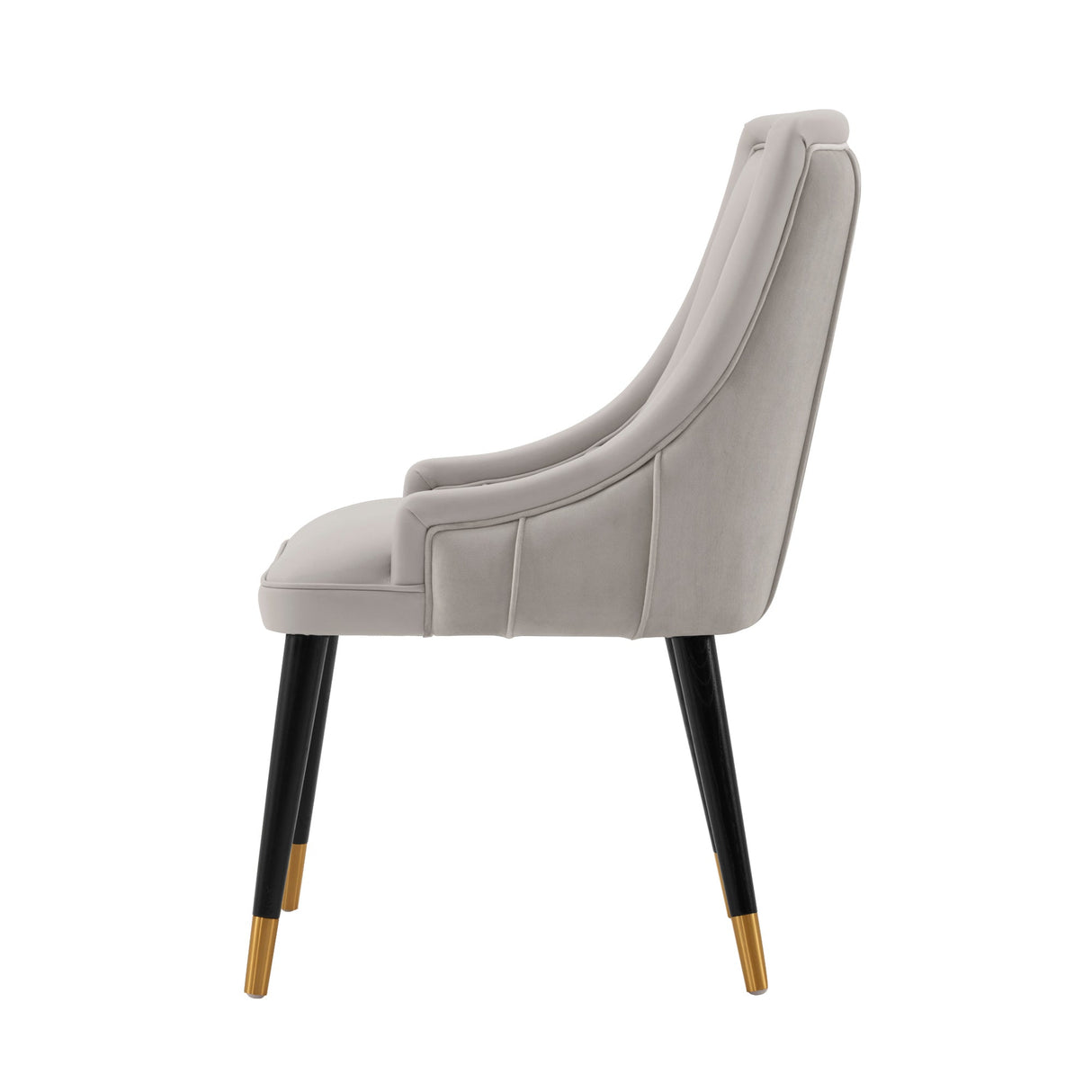 Eda Dining Chair in Grey (set of 2) by Manhattan Comfort at Eve Furniture