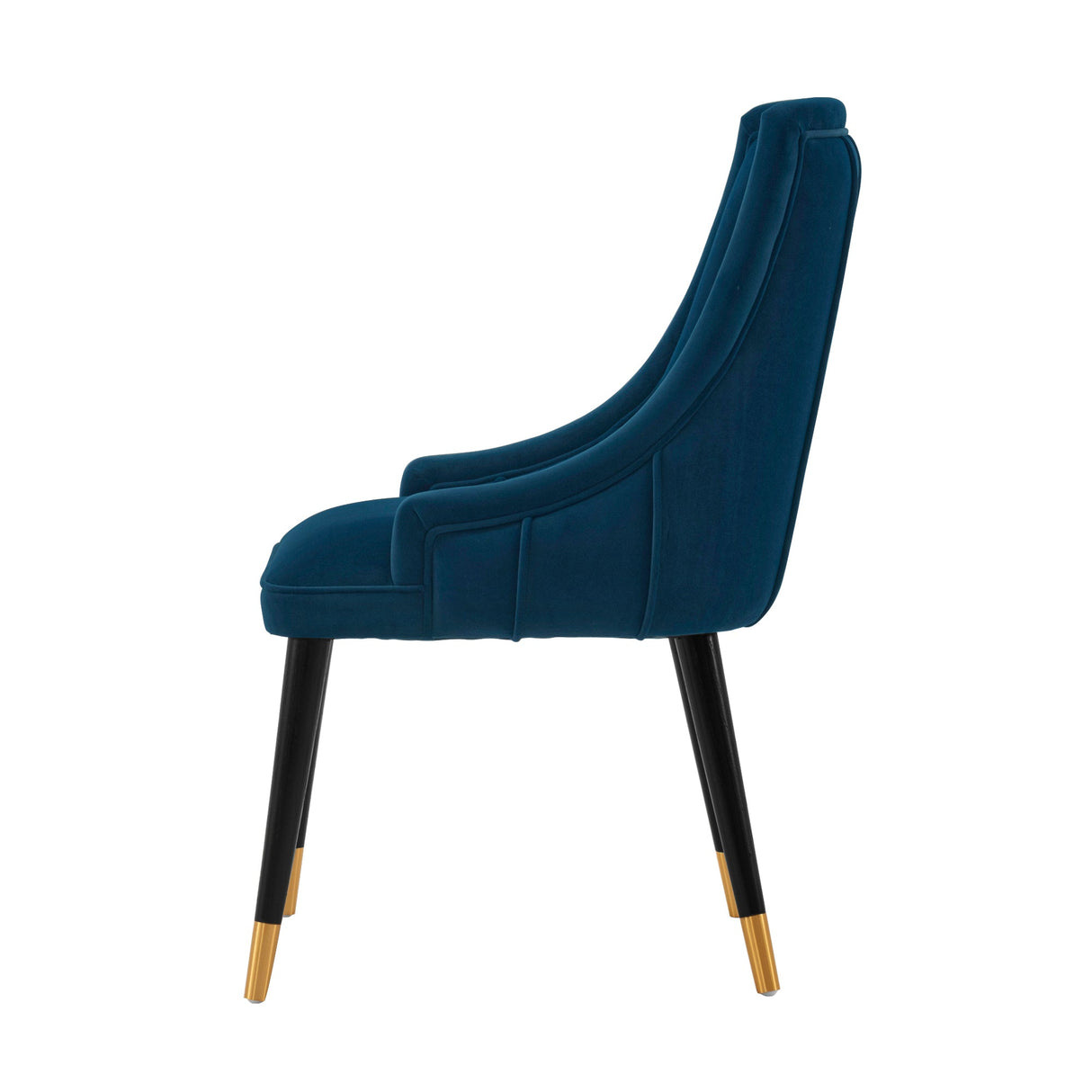 Eda Dining Chair in Midnight Blue (set of 2) by Manhattan Comfort at Eve Furniture