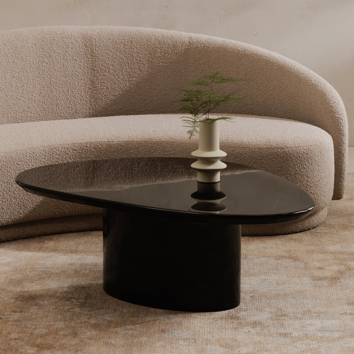 Eden Black Coffee Table by MOES at Eve Furniture