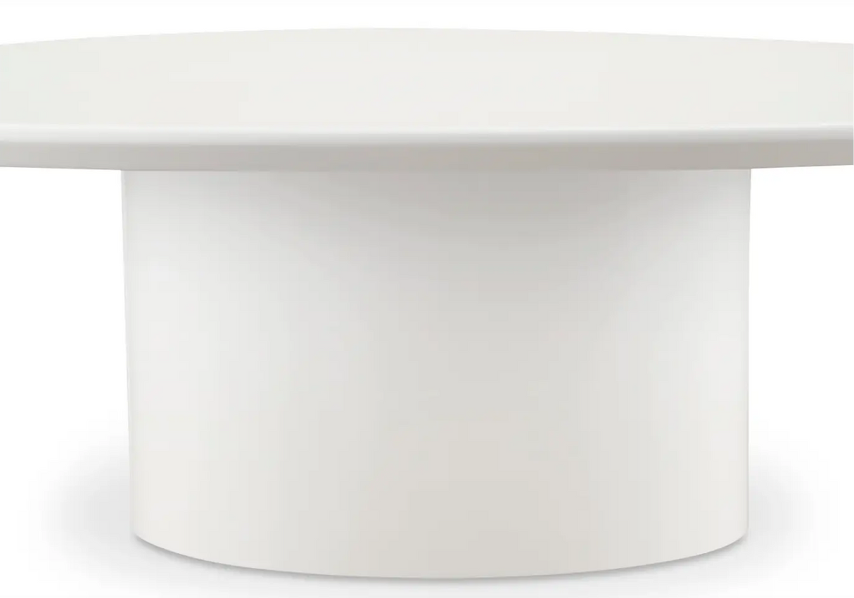 Eden Coffee Table Ivory Lacquer by Moe's Home at Eve Furniture