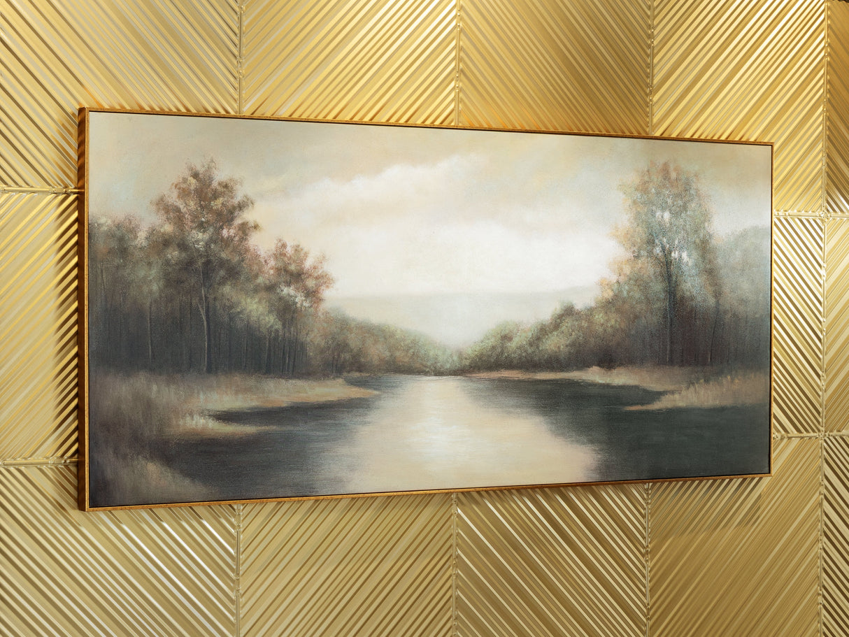 Edendale Multi Wall Art by Ashley at Eve Furniture