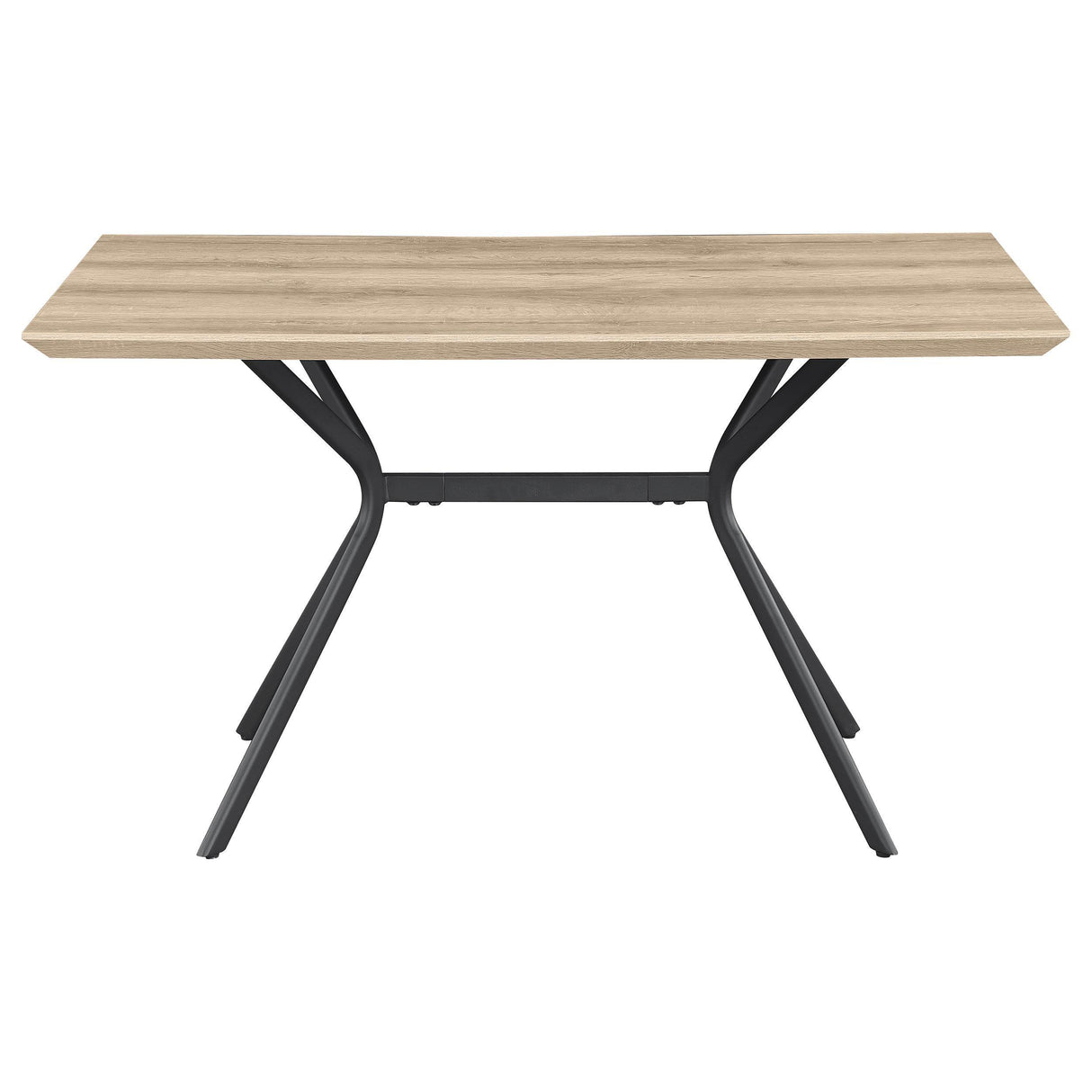 Edgecreek Light Brown Rectangular Wood Dining Table by Coaster at Eve Furniture