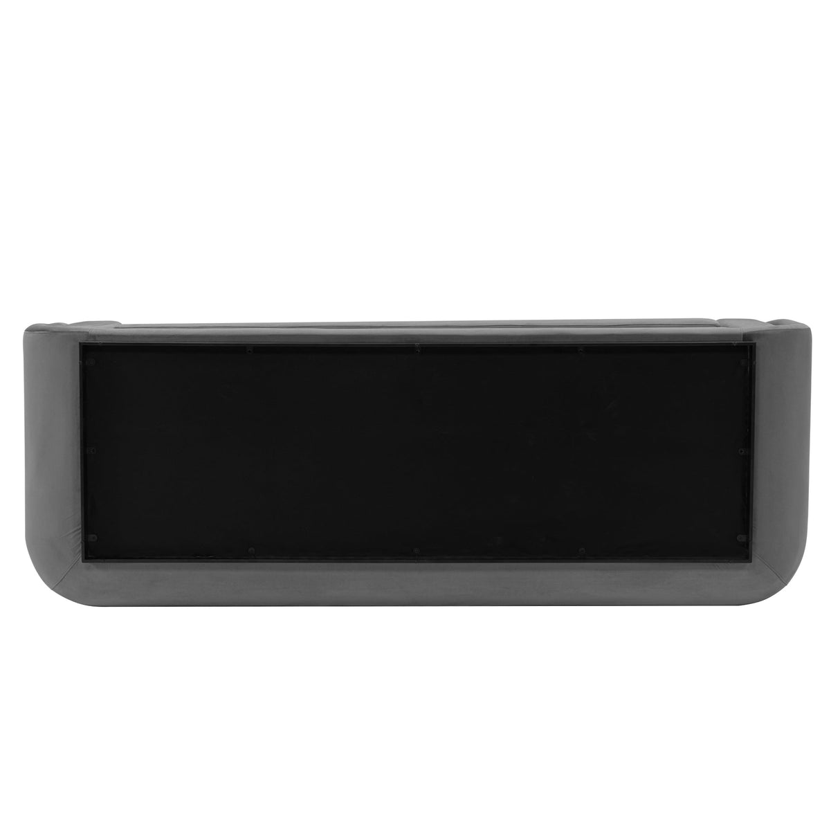 Edmonda Sofa in Dark Grey by Manhattan Comfort at Eve Furniture