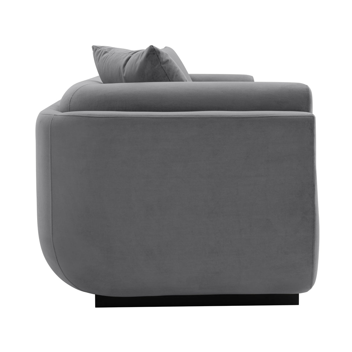 Edmonda Sofa in Dark Grey by Manhattan Comfort at Eve Furniture