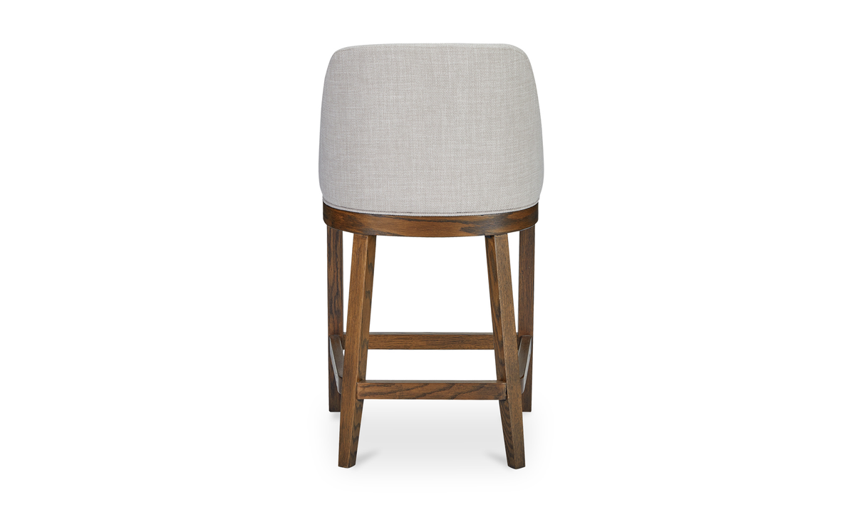 Edward Counter Stool - Heather Beige by Moe's Home at Eve Furniture