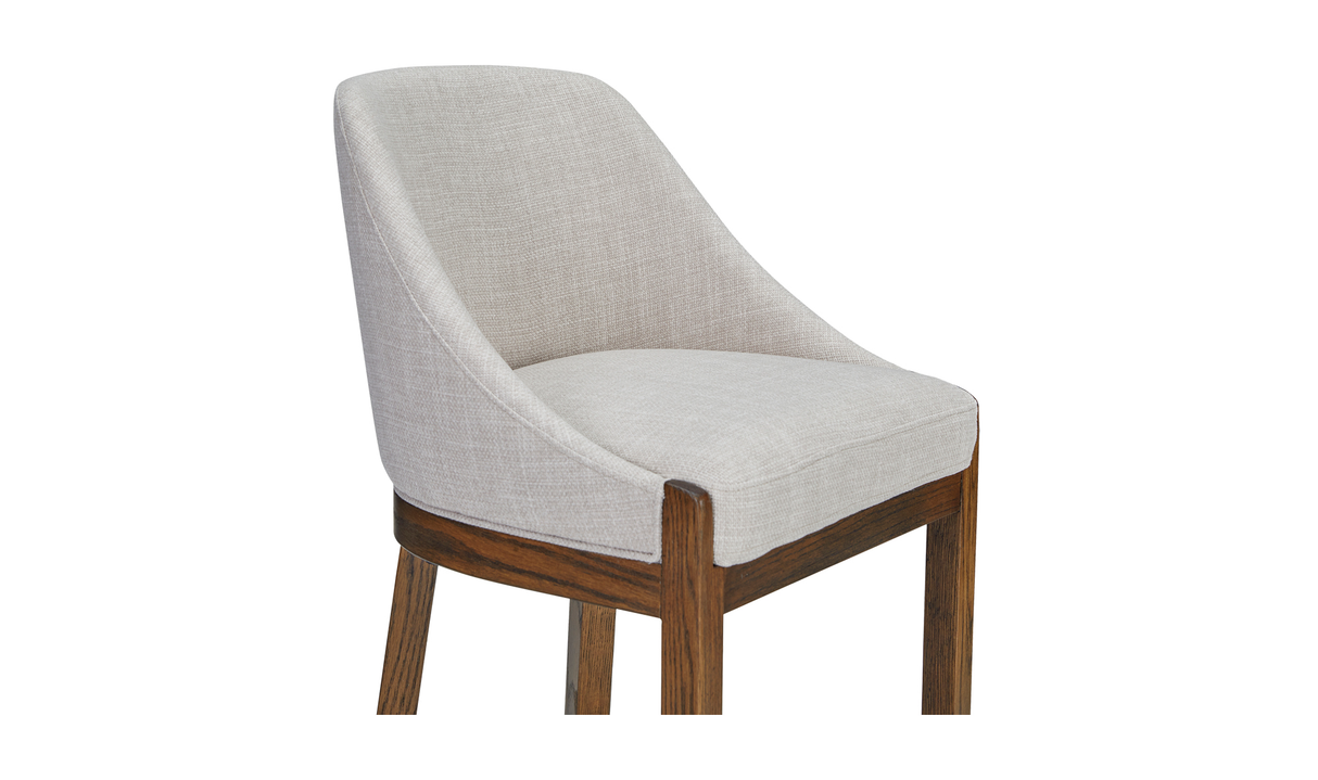 Edward Counter Stool - Heather Beige by Moe's Home at Eve Furniture