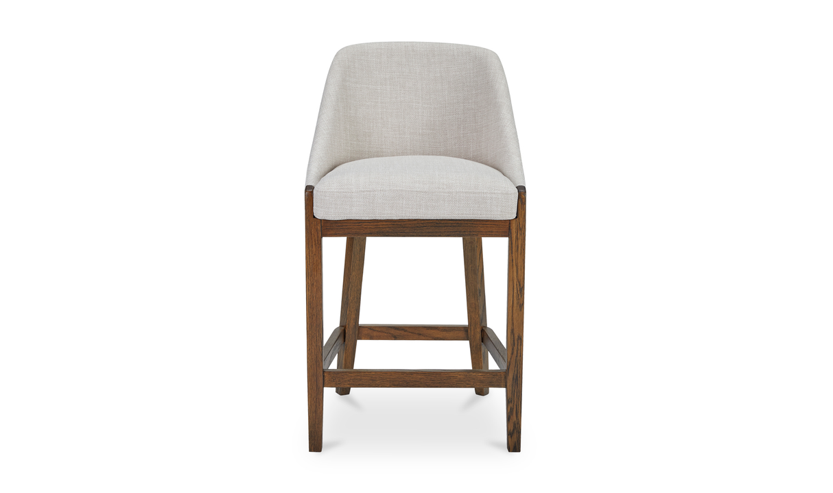 Edward Counter Stool - Heather Beige by Moe's Home at Eve Furniture