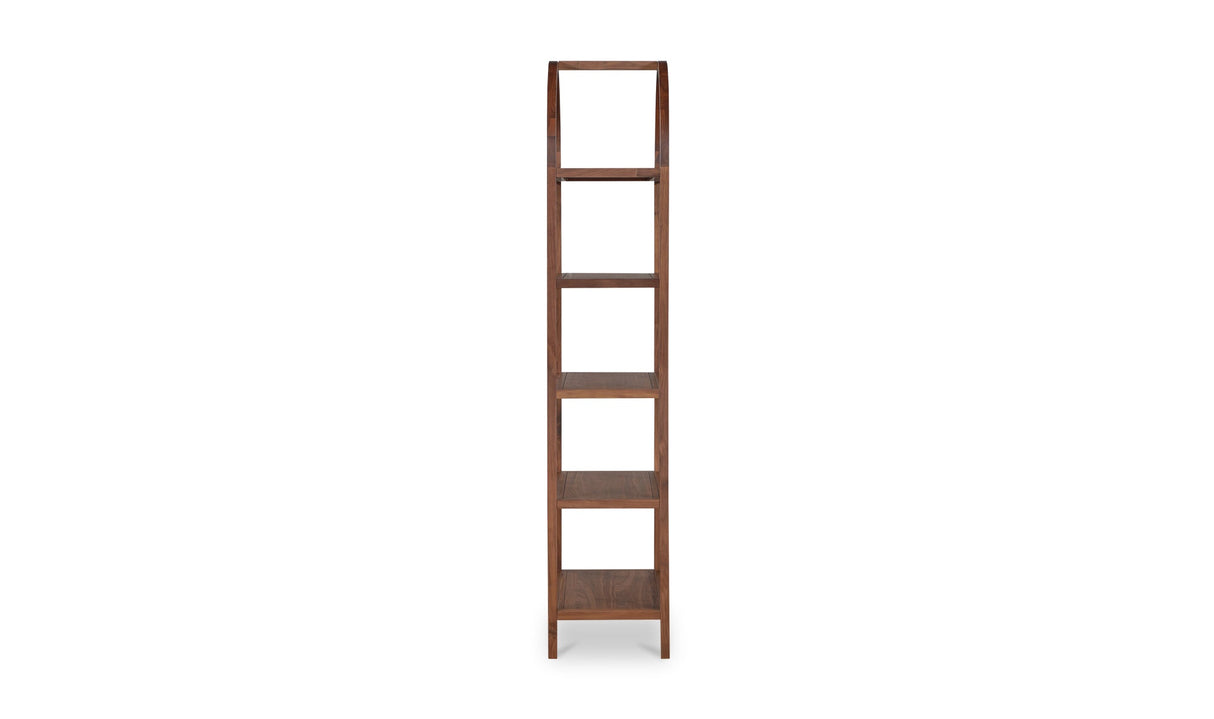 Eero Bookcase Walnut by Moe's Home at Eve Furniture