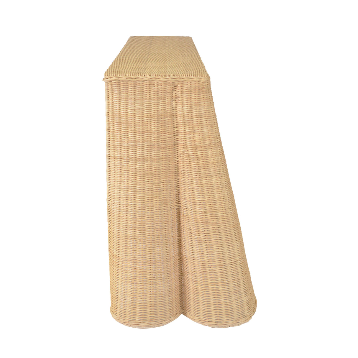 Egan Natural Rattan Console Table by TOV Furniture at Eve Furniture