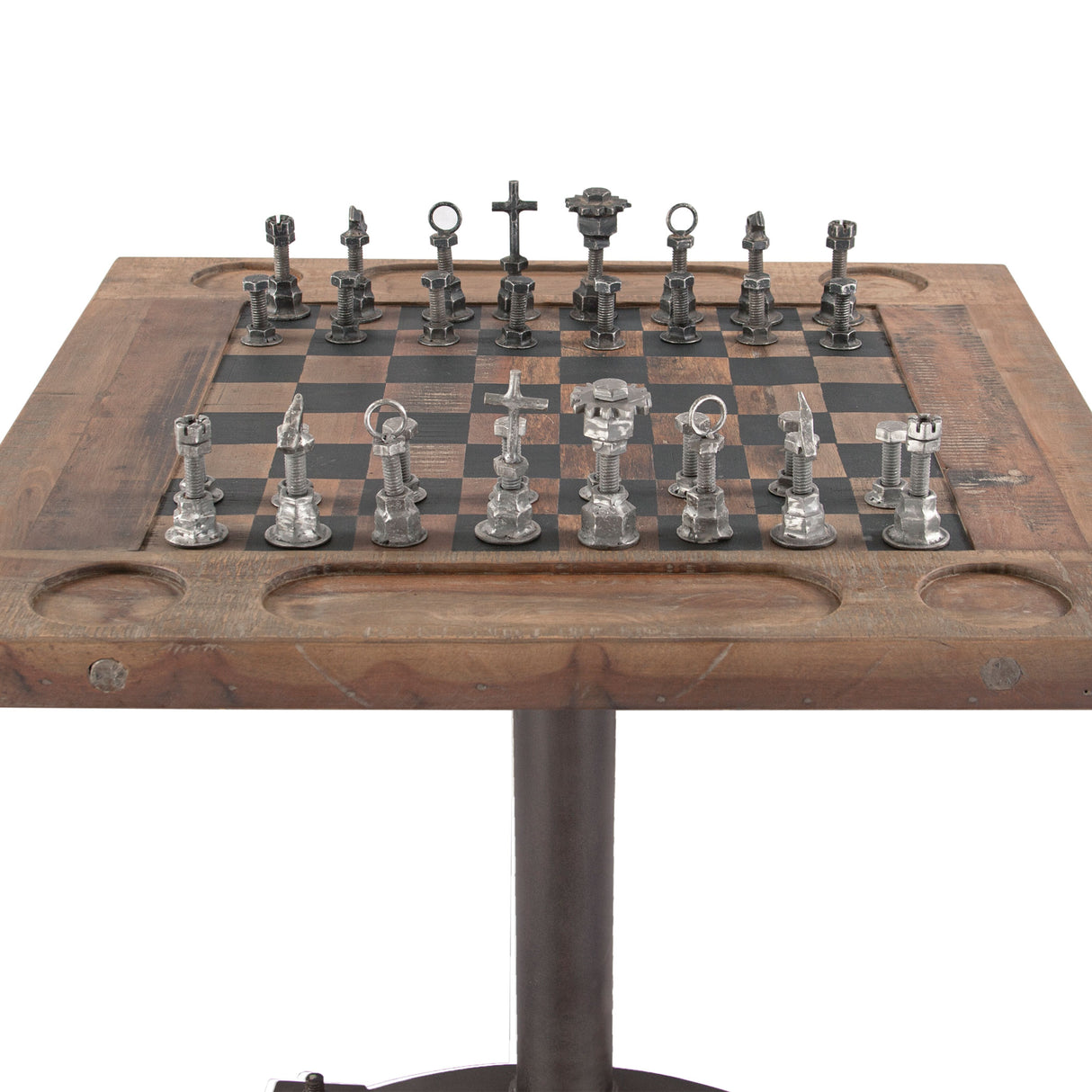 Eiffel 30" Chess Bistro Table by Home Trends & Design at Eve Furniture