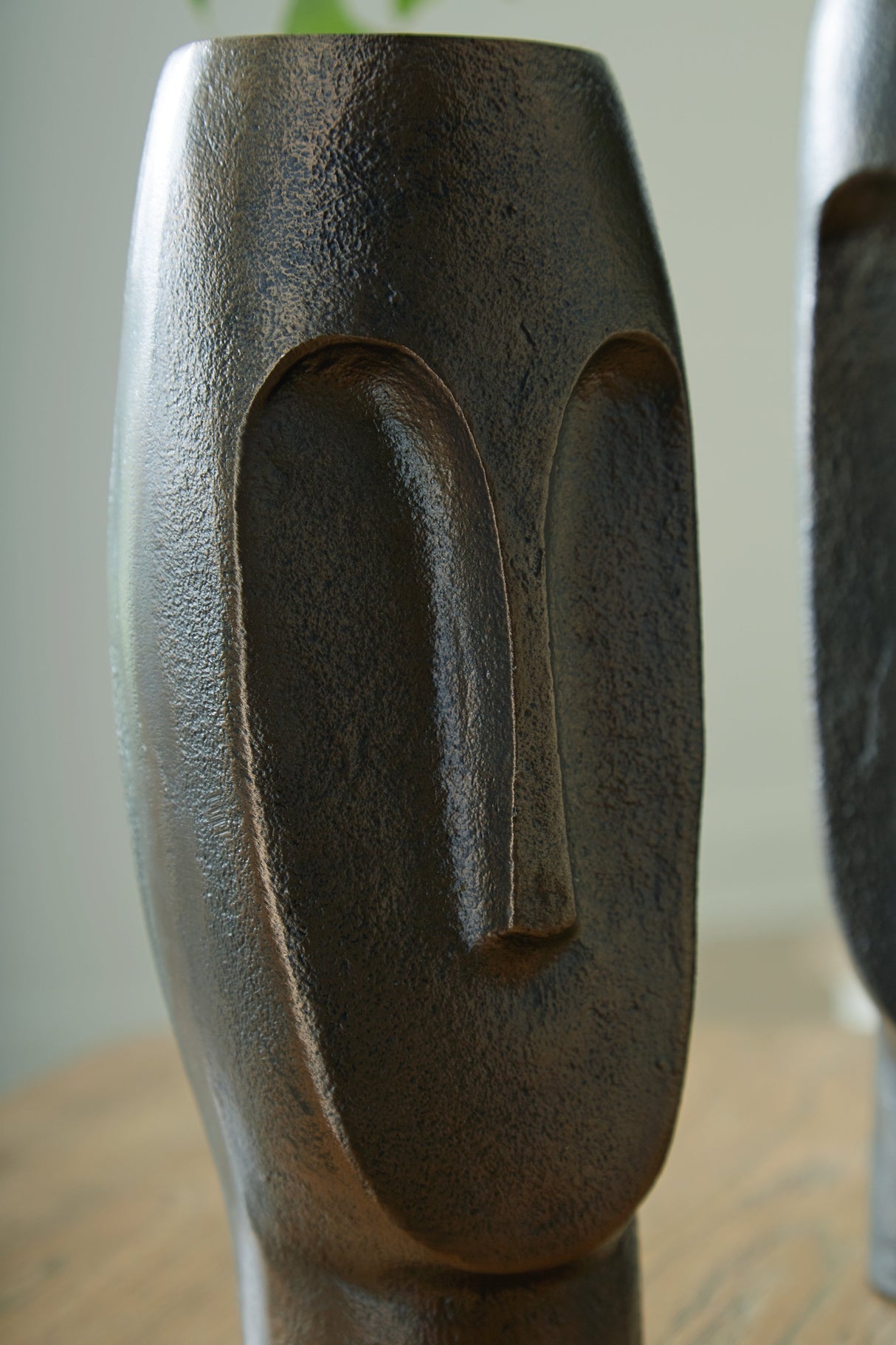 Elanman Antique Bronze Finish Vase by Ashley at Eve Furniture