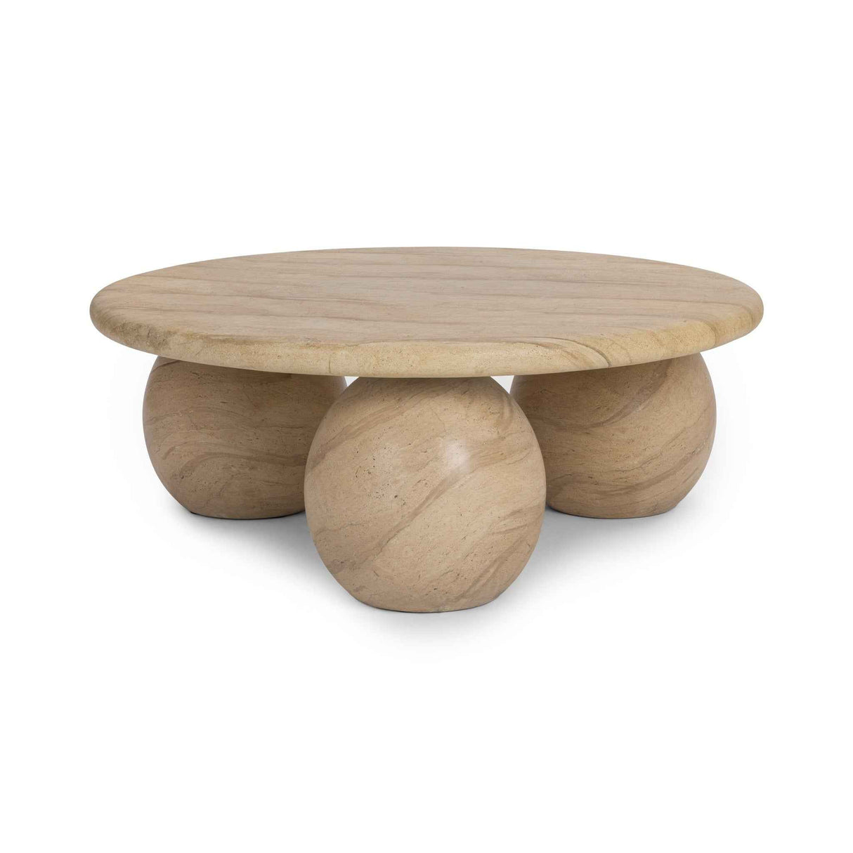 Elaria Warm Sandstone Outdoor Coffee Table by Classic Home at Eve Furniture