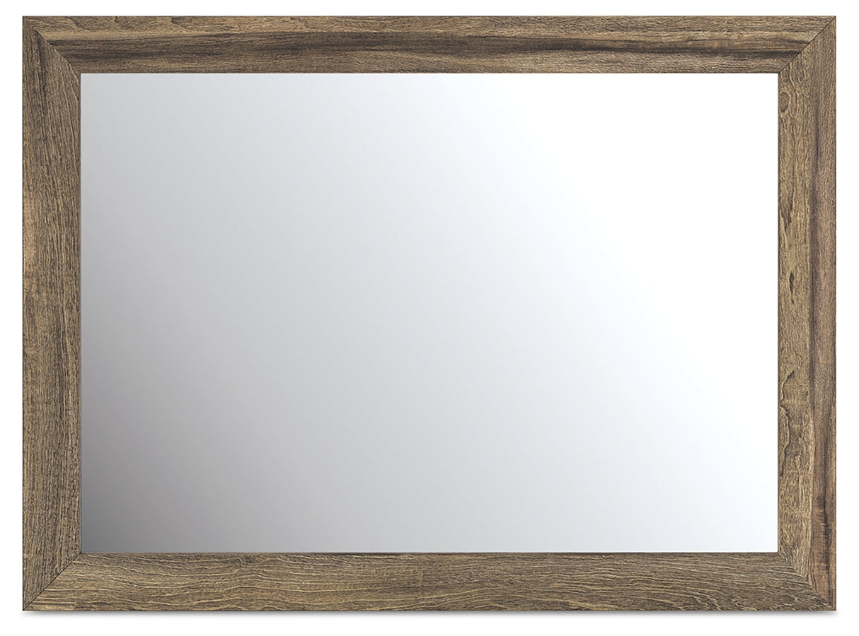 Elbrim Brown Bedroom Mirror by Ashley at Eve Furniture