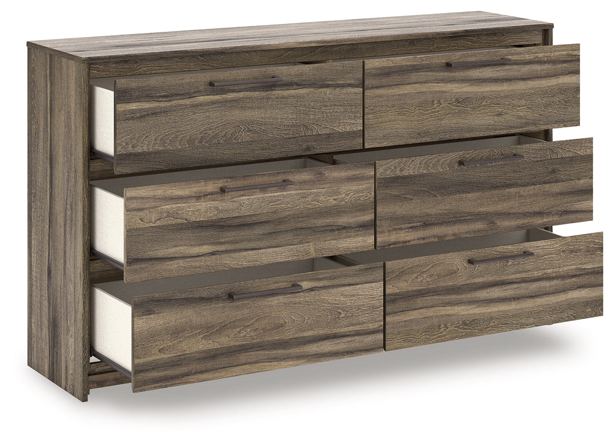 Elbrim Brown Dresser by Ashley at Eve Furniture