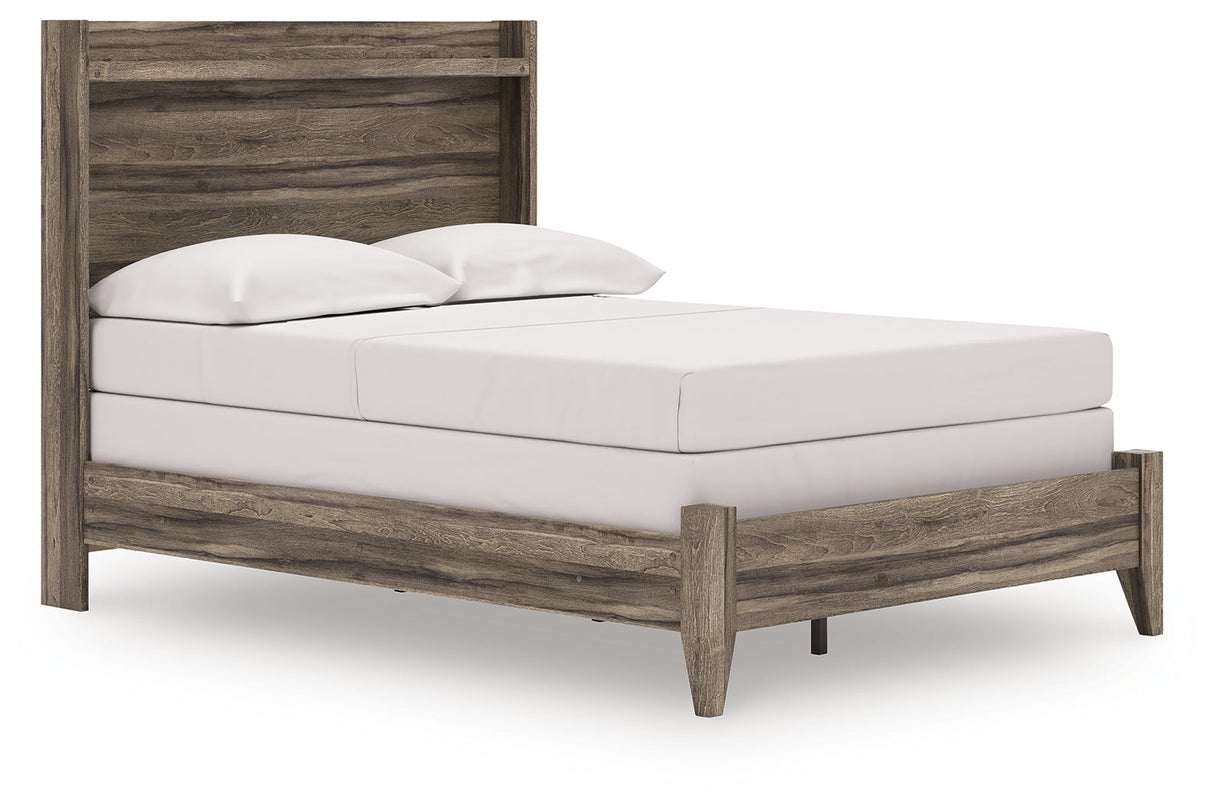 Elbrim Brown Full Panel Bedroom Set by Ashley at Eve Furniture