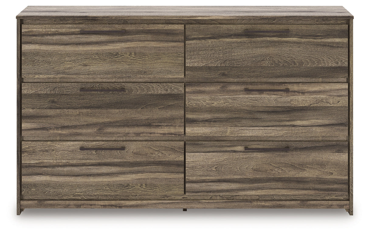 Elbrim Brown Full Panel Bedroom Set by Ashley at Eve Furniture