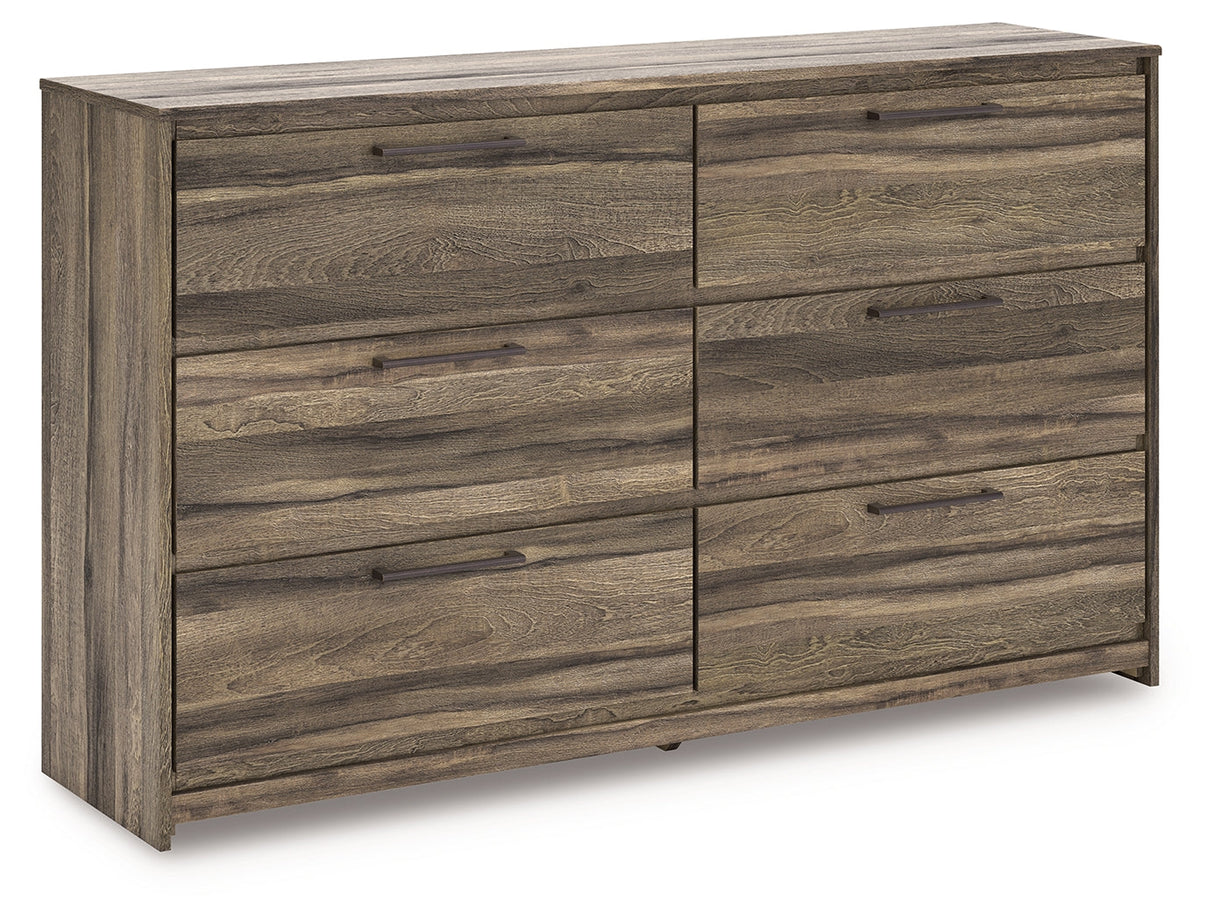 Elbrim Brown Full Storage Panel Bedroom Set by Ashley at Eve Furniture