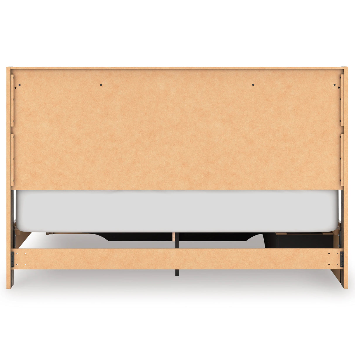 Elbrim Brown King Platform Storage Bed by Ashley at Eve Furniture